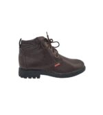 Ghete barbati Casual 41, piele, maro