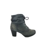 Botine dama Bellissima 38, piele, gri