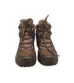 Ghete dama Salomon 40, material textil, piele, maro, Gore tex - imagine 3