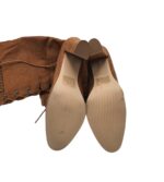 Cizme dama Sicaria 41, material textil, maro - imagine 5