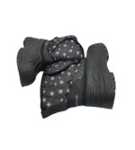 Cizme copii Coporela 33, material textil, alte materiale, negru, imblanite - imagine 4