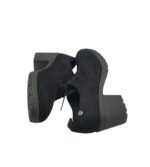 Pantofi dama Deity 41, material textil, negru - imagine 4