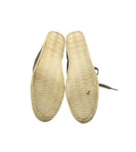 Ghete dama 40, material textil, gri, imblanite - imagine 5