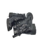 Ghete dama Tamaris 37, imitație de piele, negru - imagine 4