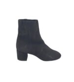 Botine dama Konstantin Starke 39, piele intoarsa, negru