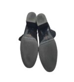 Botine dama Konstantin Starke 39, piele intoarsa, negru - imagine 5