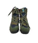 Ghete barbati Tecnica 45, piele intoarsa, verde - imagine 3