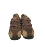 Adidasi barbati Dockers 40, piele intoarsa, maro - imagine 2