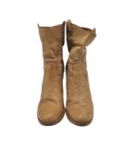 Botine dama Project 39, piele, maro - imagine 3