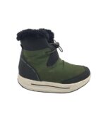 Ghete barbati Walkmaxx 42, imitație de piele, material textil, negru verde