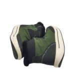 Ghete barbati Walkmaxx 42, imitație de piele, material textil, negru verde - imagine 4