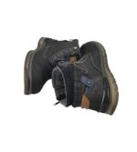 Ghete barbati Venice 42, imitație de piele, material textil, negru - imagine 4