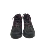 Ghete dama Trekk Star 39, imitație de piele, material textil, negru - imagine 3