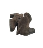 Botine dama Gabor 37.5, piele intoarsa, bej - imagine 4