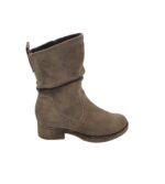 Cizme dama Medicus 38.5, piele intoarsa, bej