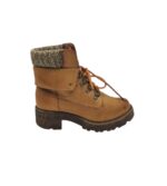 Ghete dama Atmosphere 37, imitatie de piele, maro