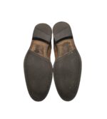 Ghete barbati Selected 40, piele intoarsa, maro - imagine 5