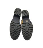 Botine dama Sixth 39, imitație de piele, galben - imagine 5