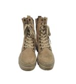 Ghete dama Paul Green 36, piele, bej - imagine 3