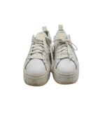 Adidasi dama Puma 38, piele, imitatie de piele, alb - imagine 3