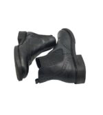 Ghete dama 5th Avenue 39, piele, negru - imagine 4