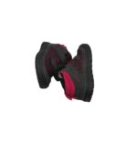 Ghete copii Quechua 26, material textil, visiniu, imblanite, waterproof - imagine 3