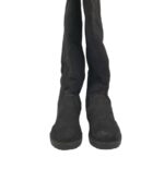 Cizme dama S'Oliver 37, material textil, negru, imblanite - imagine 3