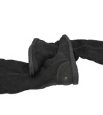 Cizme dama S'Oliver 37, material textil, negru, imblanite - imagine 4