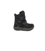 Cizme copii Kangaroos 28, material textil, negru, captusite