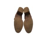 Botine dama 38, imitatie de piele, maro - imagine 2