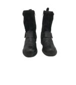 Cizme dama Bugatti 38, piele, piele intoarsa, negru - imagine 3