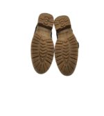 Ghete dama Tamaris 40, piele intoarsa, negru, imblanite - imagine 5