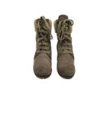 Ghete dama 38, piele intoarsa, gri - imagine 3