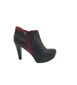 Botine dama Lasocki 39, piele, negru