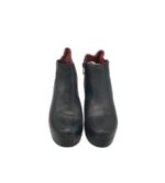 Botine dama Lasocki 39, piele, negru - imagine 3