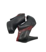 Botine dama Lasocki 39, piele, negru - imagine 4