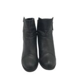 Botine dama H&M 38, imitatie de piele, material textil, negru - imagine 3