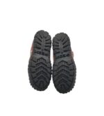 Cizme copii Geox 26, material textil, piele intoarsa, maro roz - imagine 5