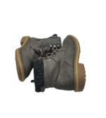 Ghete dama Tom Tailor 36, imitație de piele, material textil, gri - imagine 4