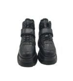 Ghete dama Limelight 38, imitație de piele, negru - imagine 3