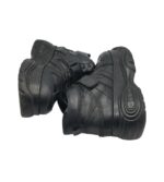 Ghete dama Limelight 38, imitație de piele, negru - imagine 4