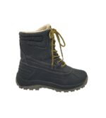 Cizme barbati  43, imitație de piele, alte materiale, negru, imblanite