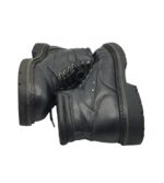 Ghete barbati Century 43, imitație de piele, negru, imblanite - imagine 4