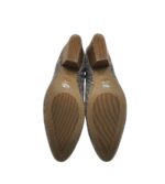 Botine dama M&S 39, imitație de piele, gri bej - imagine 5