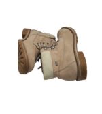 Ghete dama 39, imitatie de piele, maro , captusite - imagine 4