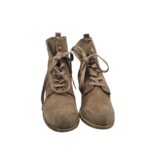 Ghete dama Graceland 39, material textil, maro - imagine 3