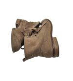 Ghete dama Graceland 39, material textil, maro - imagine 4