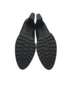 Botine dama 39, imitație de piele, material textil, negru - imagine 5