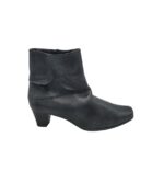 Botine dama Peter Kaiser 40, piele, negru, imblanite