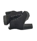 Botine dama Catwalk 39, material textil, negru - imagine 4